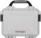 Szary twardy futerał ochronny z czarną rączką i zamknięciami bocznymi, marka 'Nanuk 904'. Idealny do bezpiecznego transportowania urządzeń.