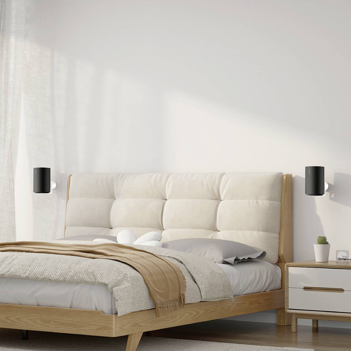 Настінне кріплення для колонок My Wall HS47WL, поворотне, біле, 2 шт.