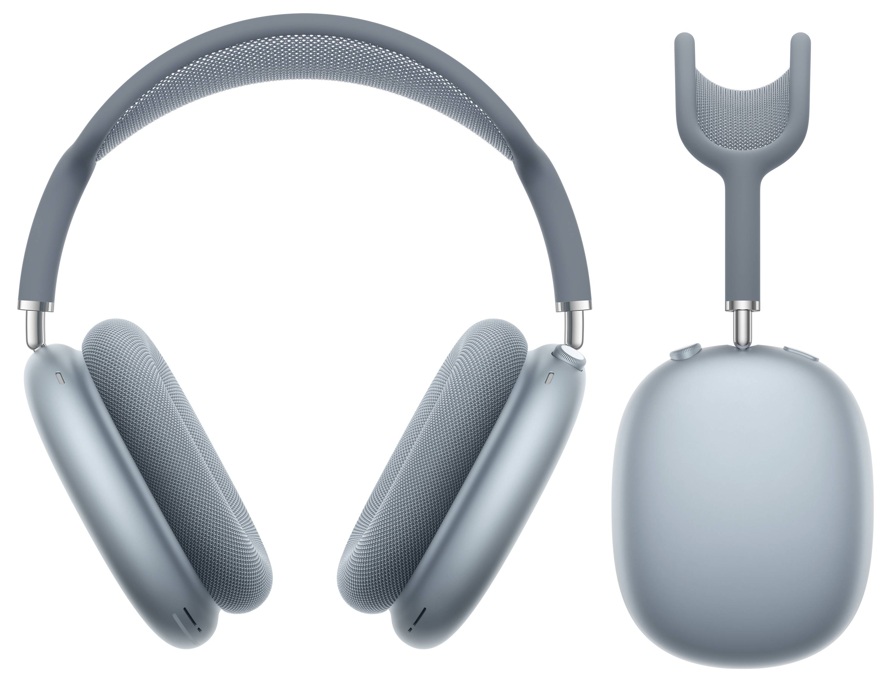 Apple AirPods Max Bluetooth стереонавушники з синім шумопоглинанням, гарнітура з мікрофоном та шумопоглинанням
