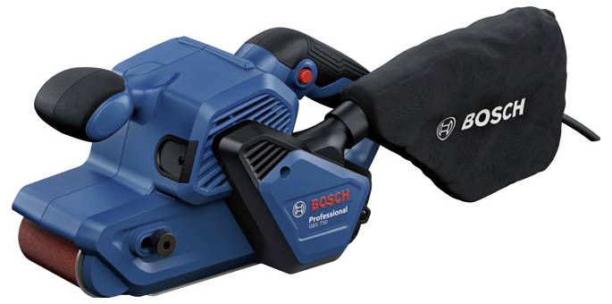 Стрічкова шліфувальна машина Bosch Professional GBS 750 06012C1020 потужністю 850 Вт