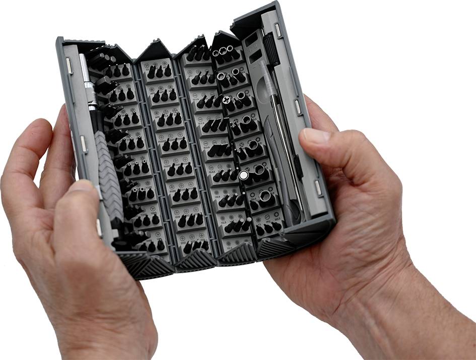 Набір інструментів Kunzer 7MWS126 7MWS126 Набір біт у коробці для зберігання