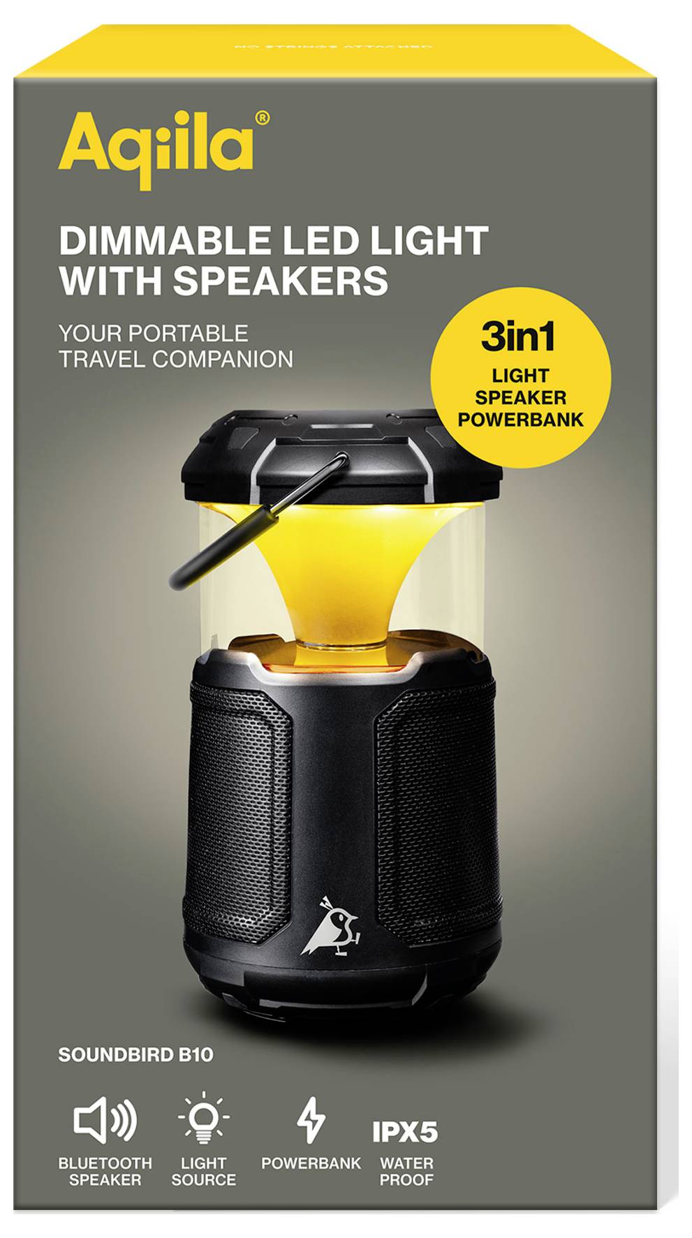 Лампа для кемпінгу Aqiila Soundbird B10