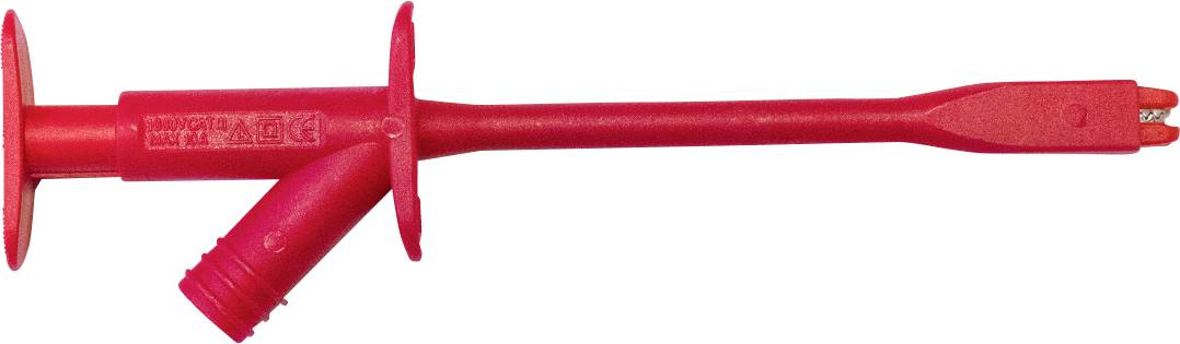 Ізольований захват з довгим радіусом дії Mueller Electric BU-21434-2 червоного кольору