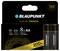 Baterie alkaliczne 'Blaupunkt Premium' w opakowaniu, typ: 8 x AA, 1,5V, obiecujące do 200% więcej energii, symbol 100-lecia.