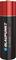 Baterie AA marki 'BLAUPUNKT', model 'Lithium ULTIMATE', w kolorach czarnym i czerwonym.