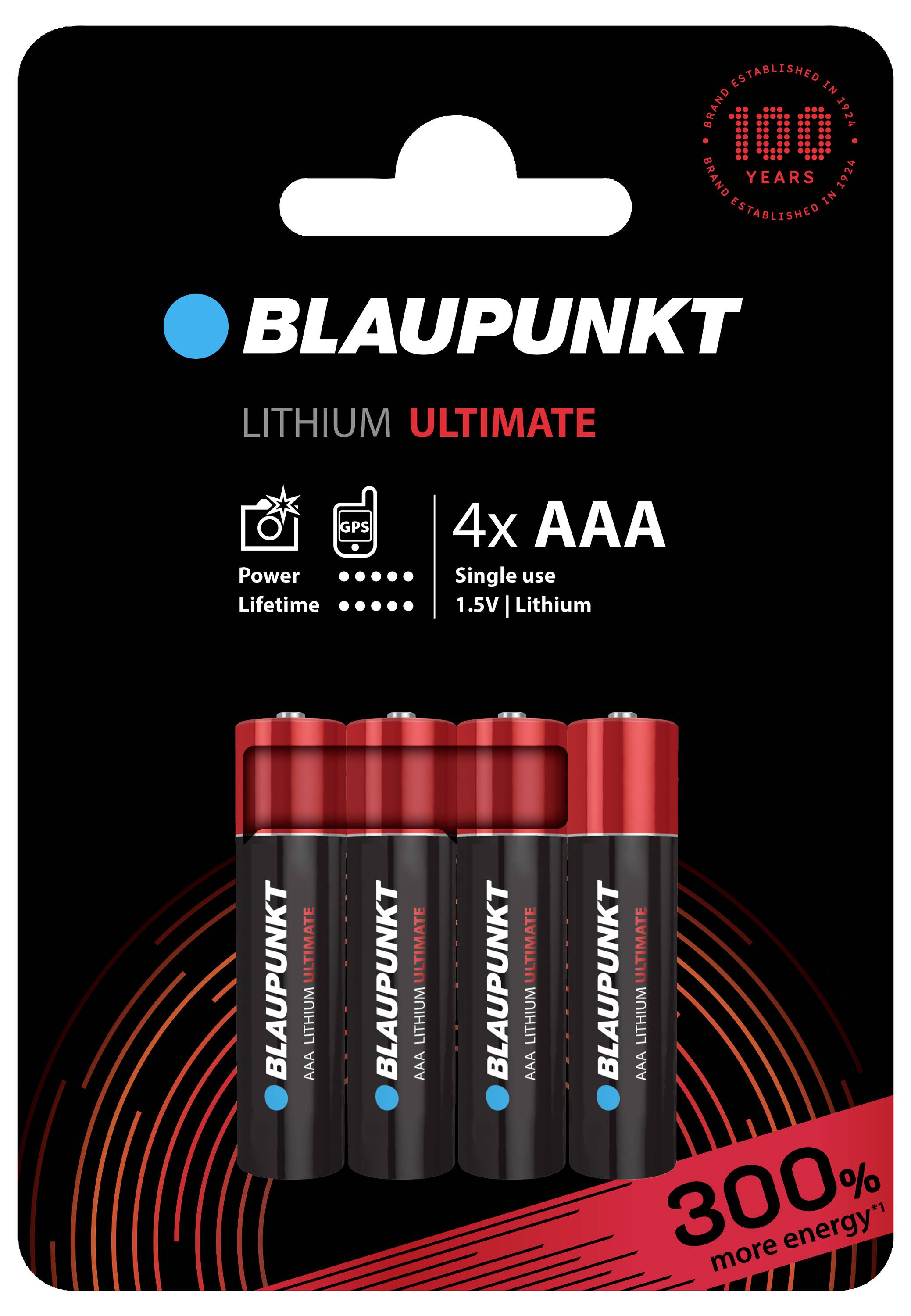 Батарейки AAA/R03 Blaupunkt 1,5 В 4 шт.