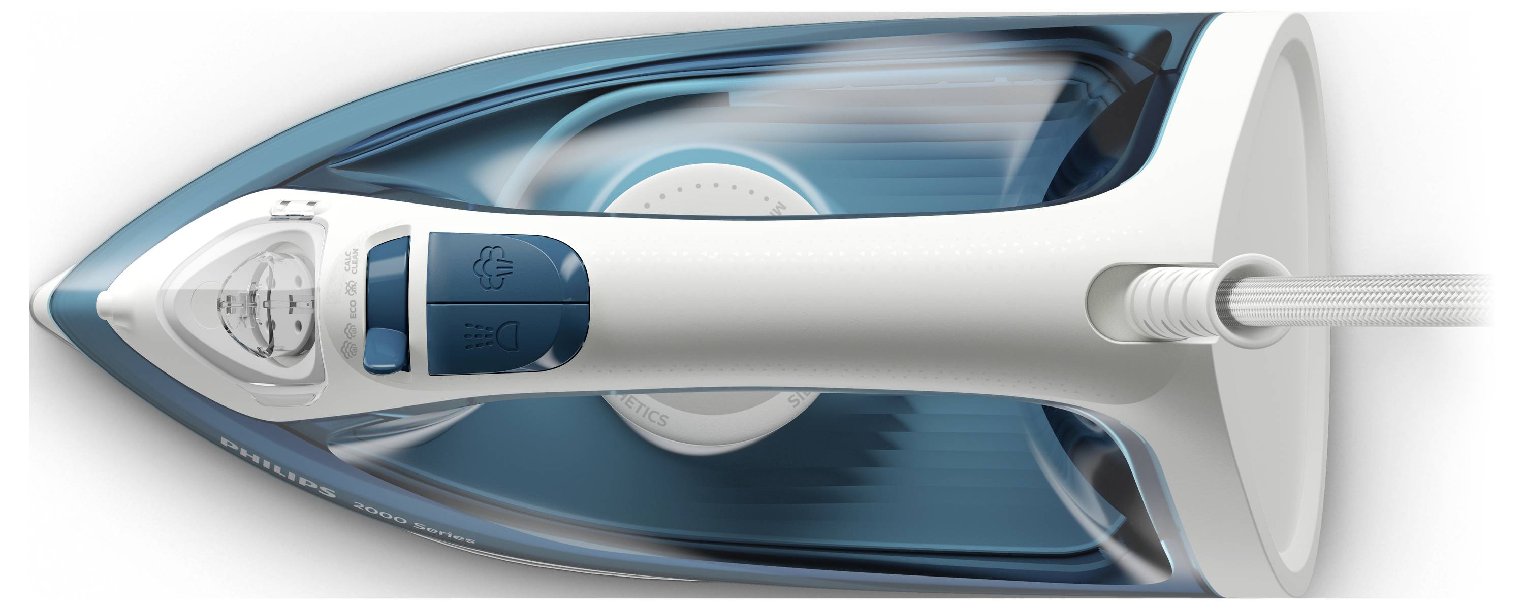 Парова праска Philips Home 2000 Series DST2020/90 синього кольору