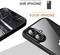 Przezroczyste etui na telefon prezentuje tył iPhone'a. Tekst: 'Przezroczysty design pokazuje TWÓJ iPHONE'.