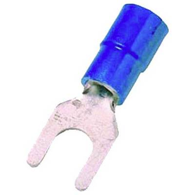 Intercable 181182 Złącze widełkowe tylko dla elastycznych przewodów 1.50 mm² 2.50 mm² Średnica otworu=4 mm z częściową i-0