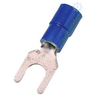 Intercable 180891 Złącze widełkowe 1.50 mm² 2.50 mm² z częściową izolacją niebieski 1 szt.-0