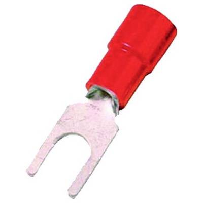 Intercable 180811 Złącze widełkowe 0.50 mm² 1.00 mm² z częściową izolacją czerwony 1 szt.-0