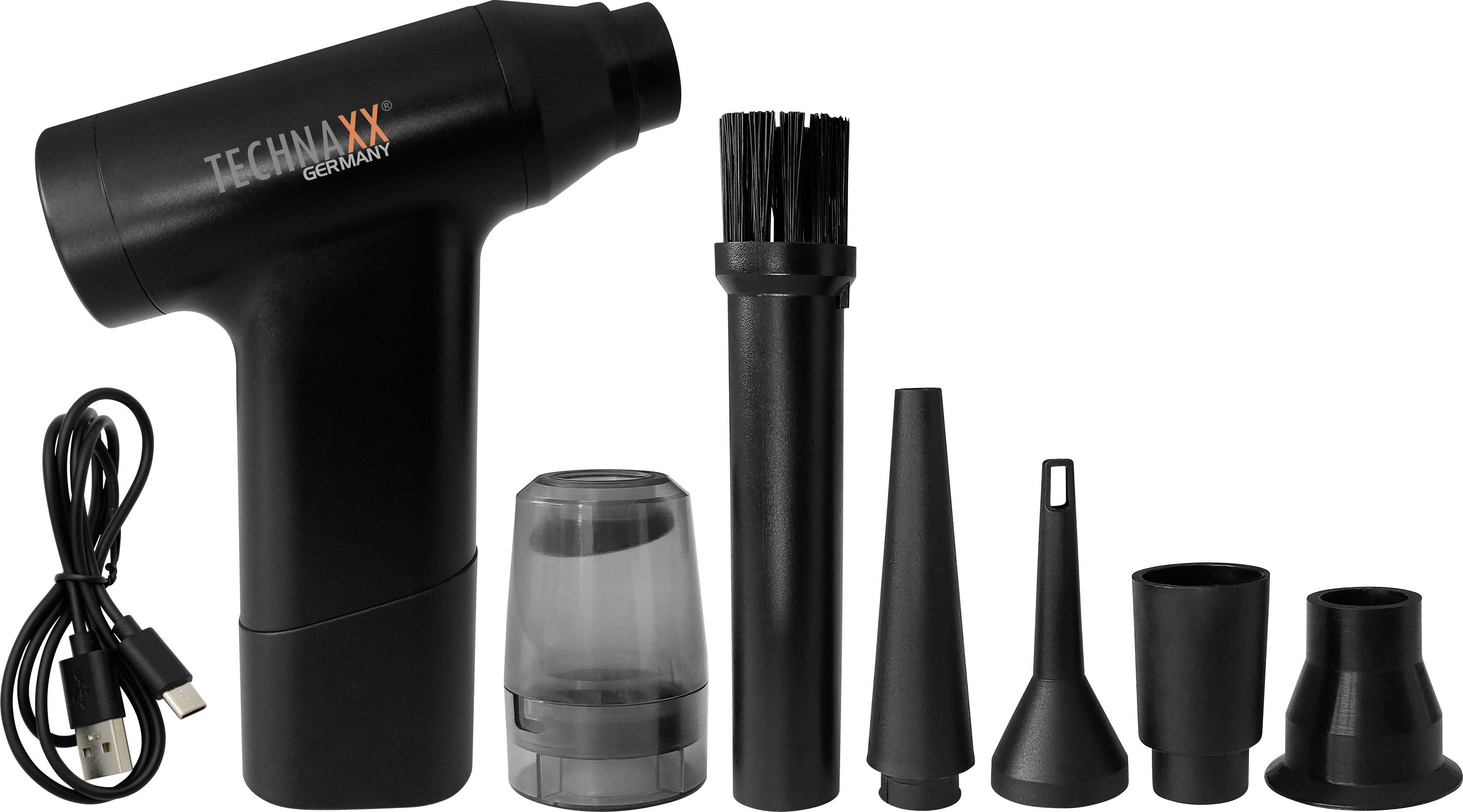 Technaxx 5168 Акумуляторний пилосос чорний 1 шт.