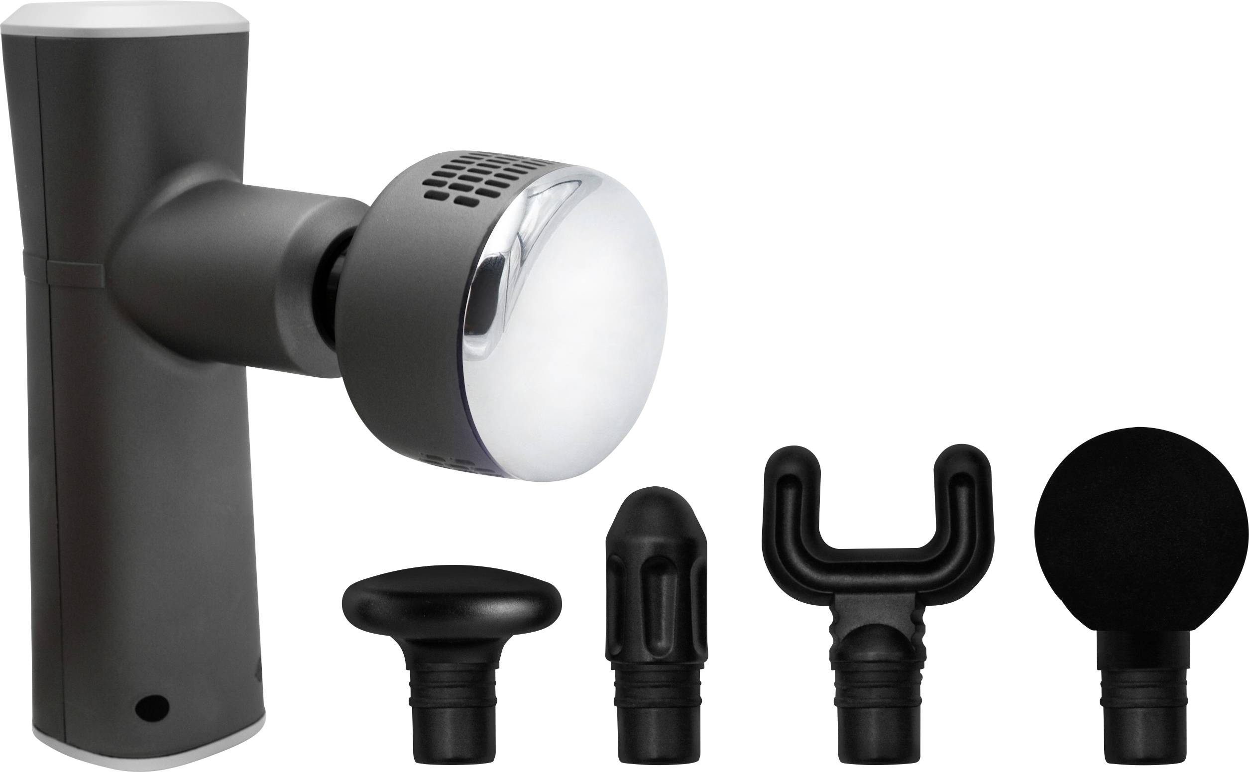 Масажний пристрій Lifenaxx LX-041 чорний, срібний (матовий)