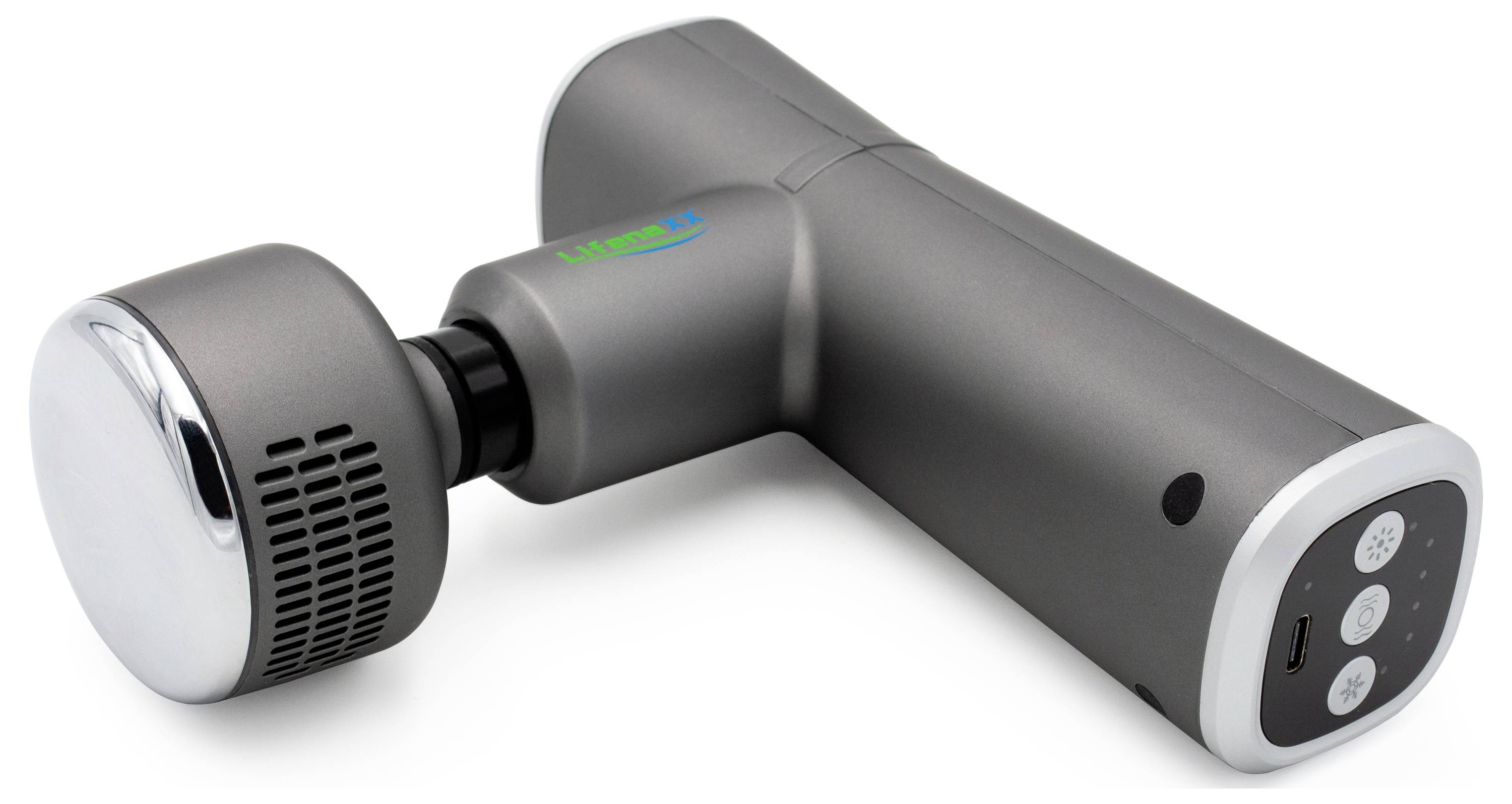 Масажний пристрій Lifenaxx LX-041 чорний, срібний (матовий)