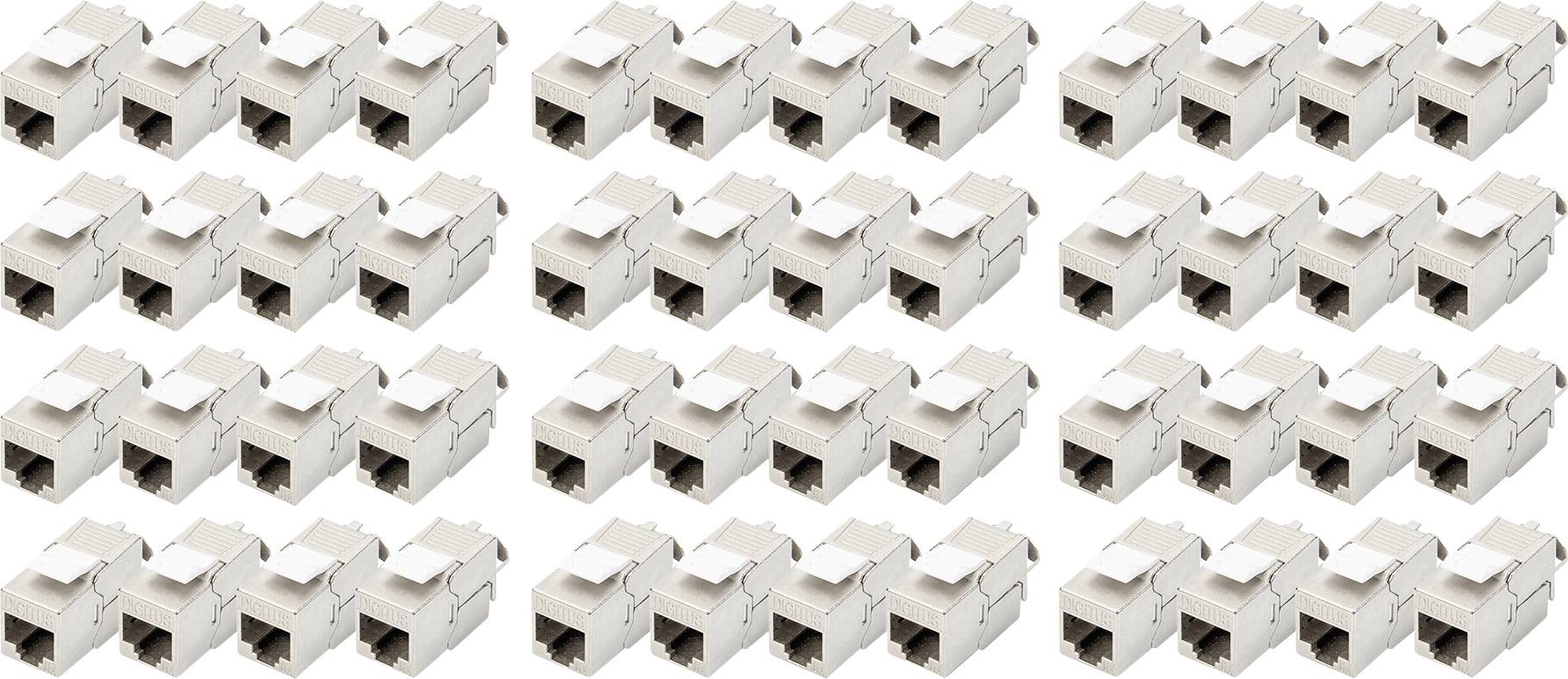 Digitus DN-93615-48 Moduł RJ45 Keystone CAT 6a 48 szt.