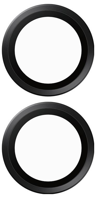 Dwa czarne opony samochodowe ułożone obok siebie na białym tle.