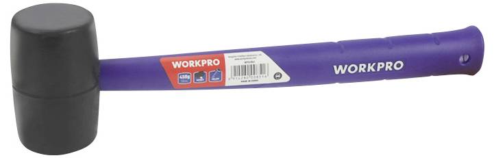 Гумовий молоток WorkPro WP241041 450 г 1 шт.