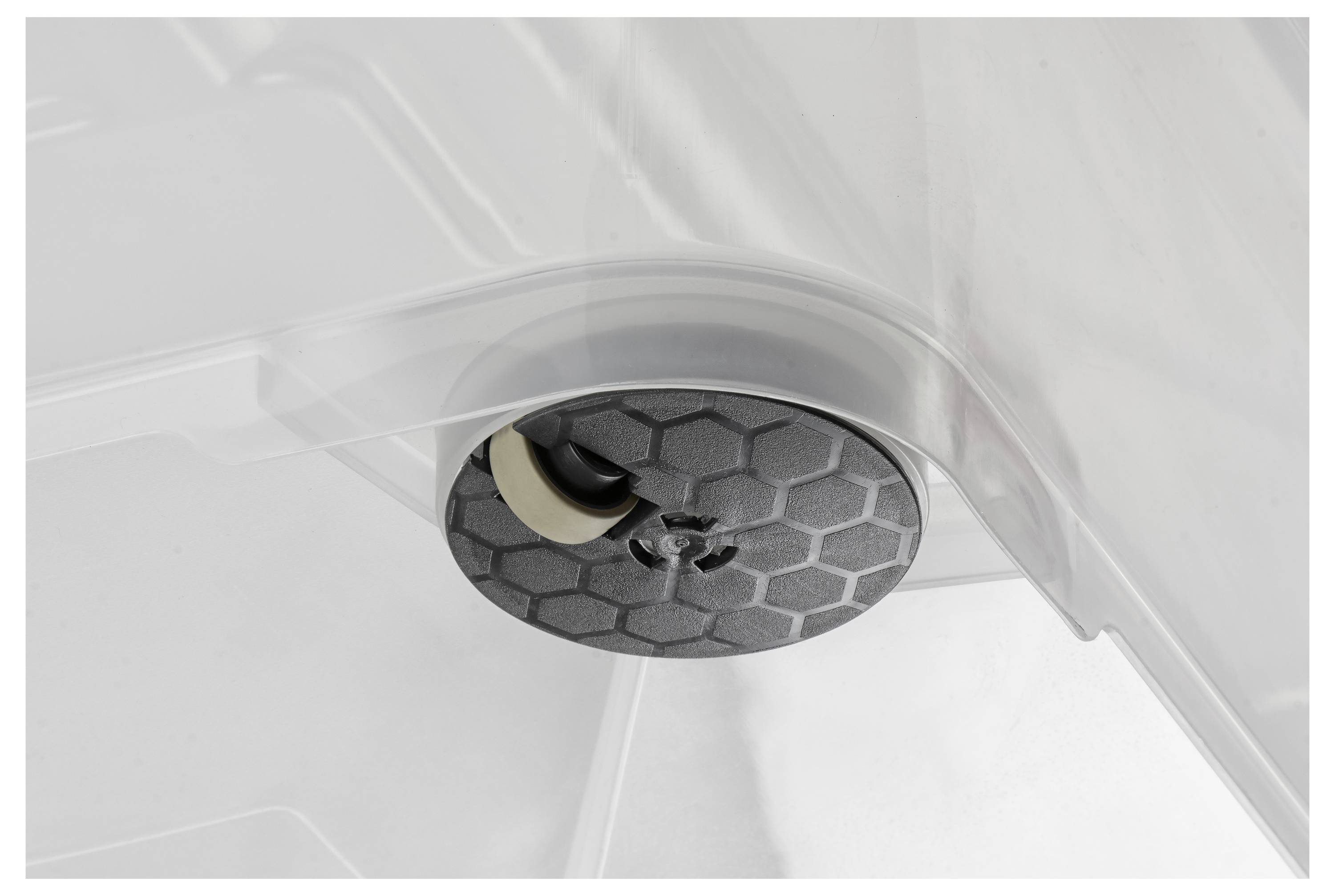 Curver 243857 HANDY штабелювана коробка для зберігання (Д x Ш x В) 800 x 500 x 390 мм прозора, срібна 1 шт.