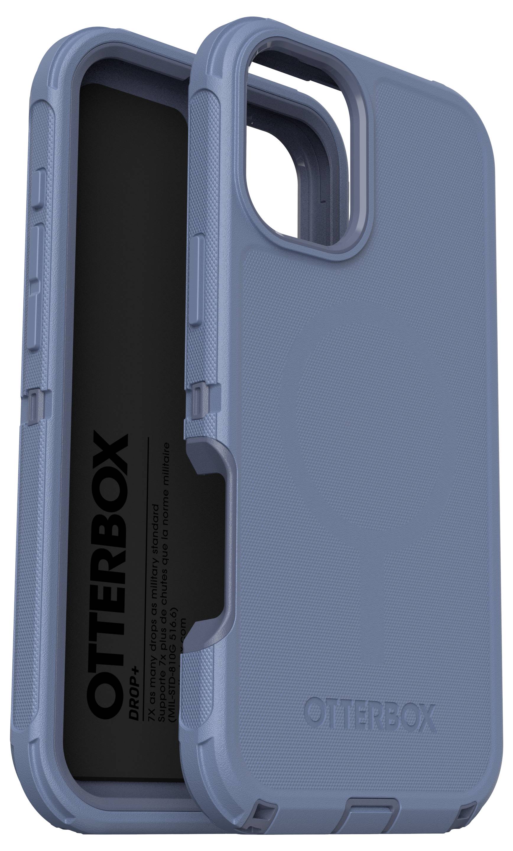 Niebieskie etui na telefon marki Otterbox do smartfona. Etui posiada wytrzymałą strukturę i zapewnia ochronę przed uderzeniami i zarysowaniami.