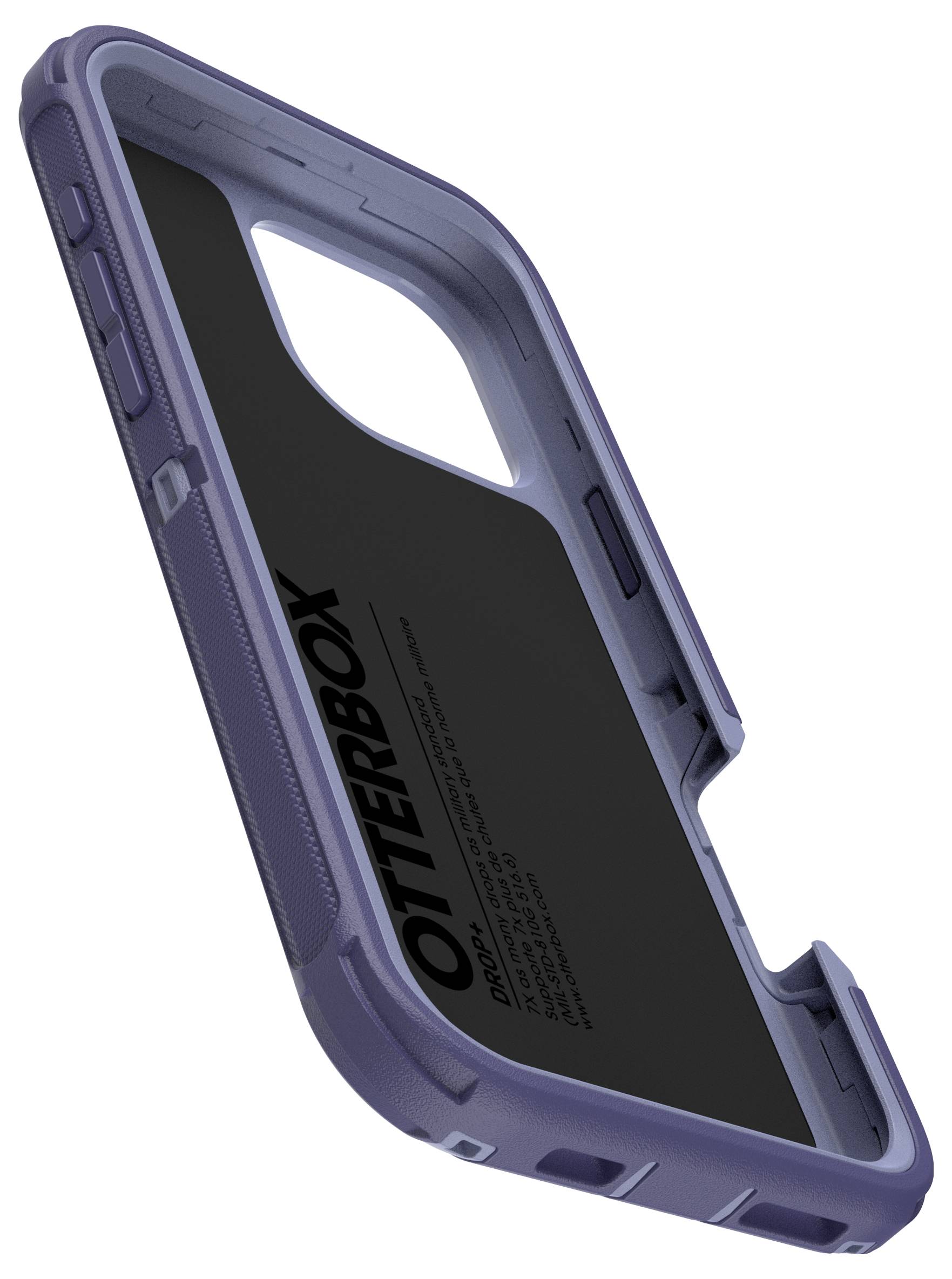 Solidne, granatowe etui na smartfona z wzmocnionymi narożnikami, które zapobiega uszkodzeniom i zadrapaniom.