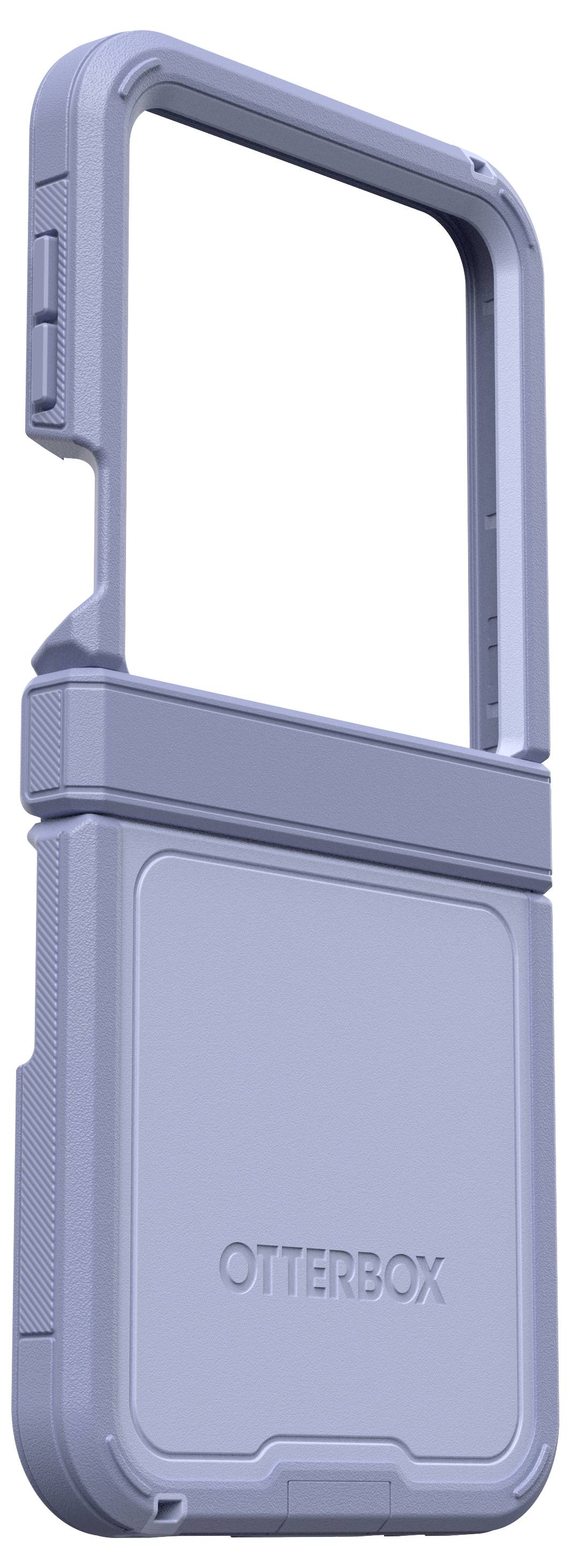 Niebieskie etui OtterBox na telefon z podwyższoną krawędzią i wytrzymałą konstrukcją. Chroni telefon przed uderzeniami i zarysowaniami.