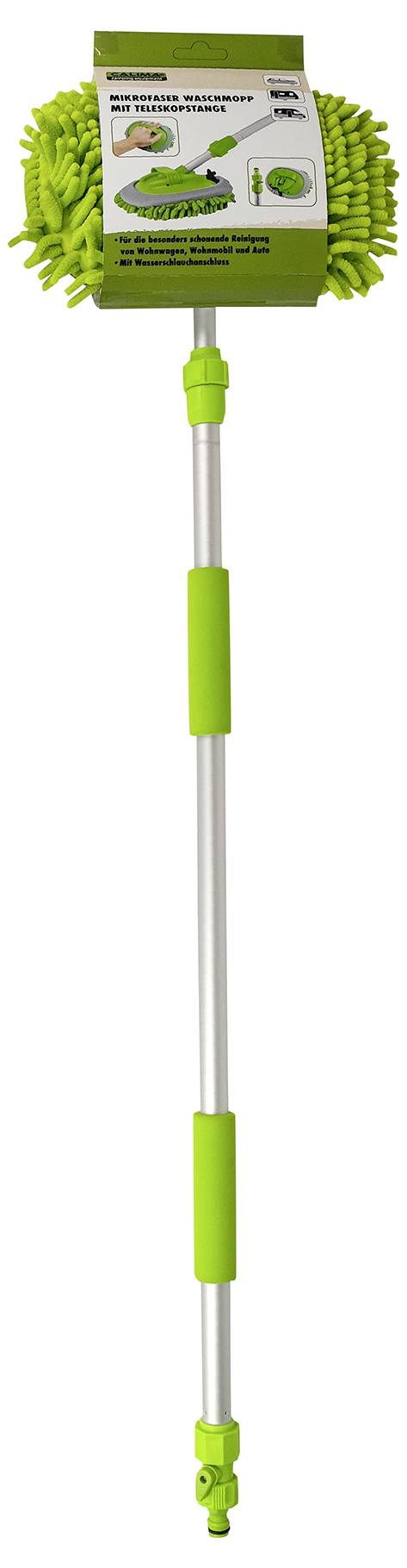 Швабра з мікрофібри Calima 46005 з телескопічною ручкою 1 шт.