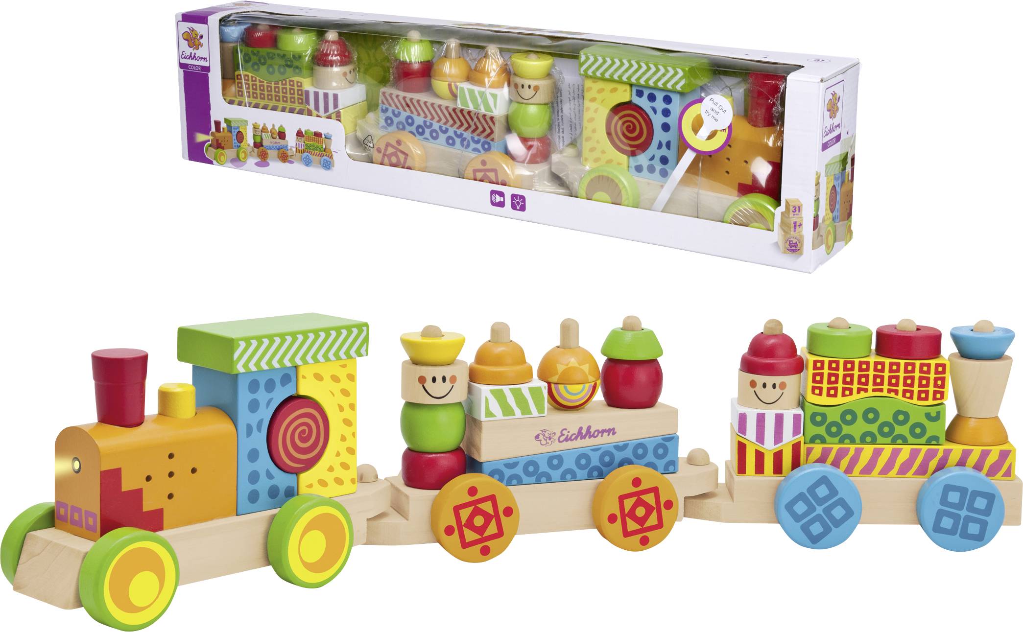 Eichhorn Zug mit Licht und Sound 100002236 Кількість гравців (макс.): 1
