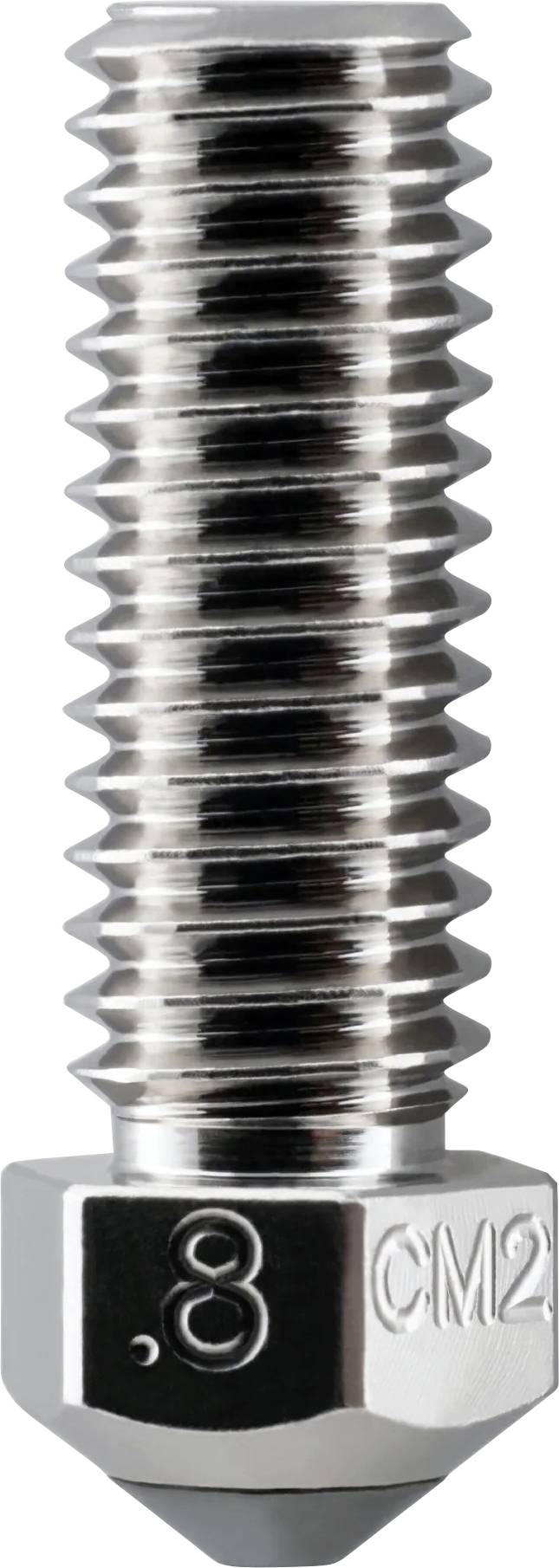 Сопло для 3D-принтера Micro-Swiss 0,8 мм CM2™ - HighFlow (Volcano) 1,75 дюйма M2903-08