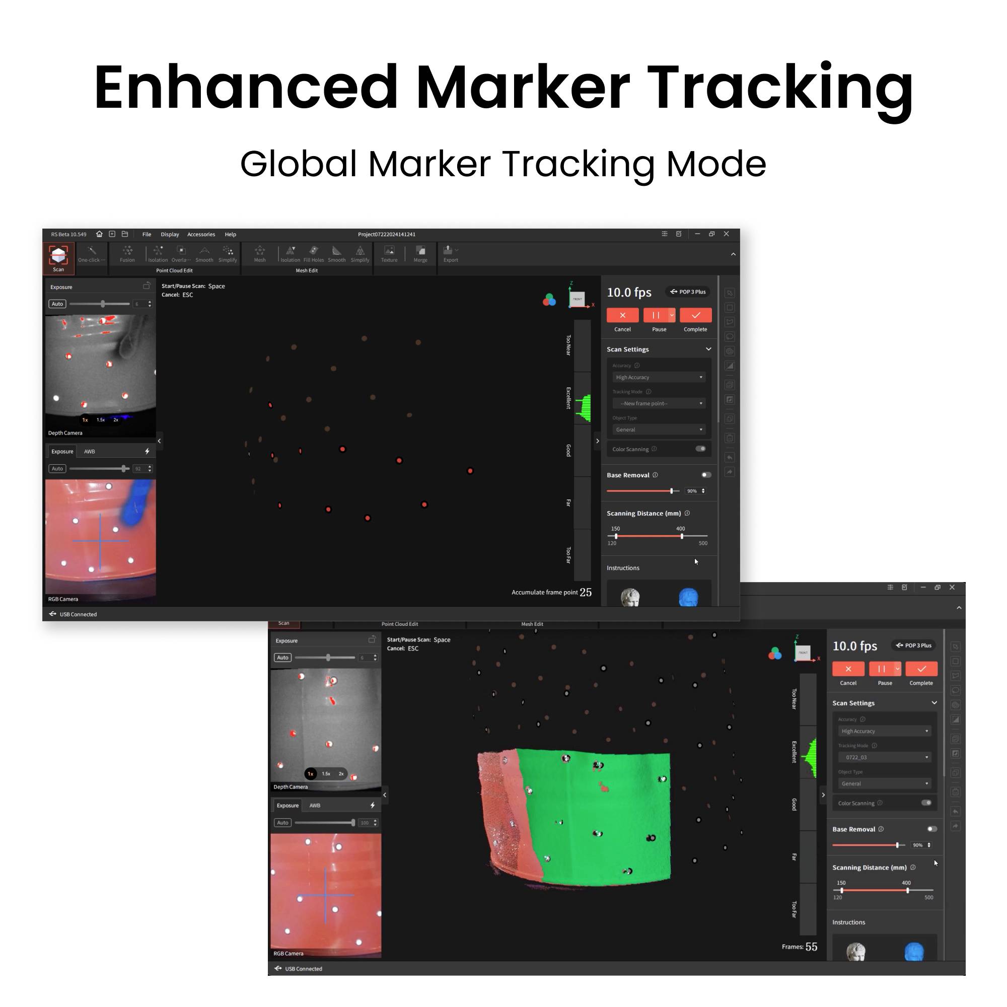 Revopoint Pop 3 Plus STANDARD Edition Skaner 3D-5