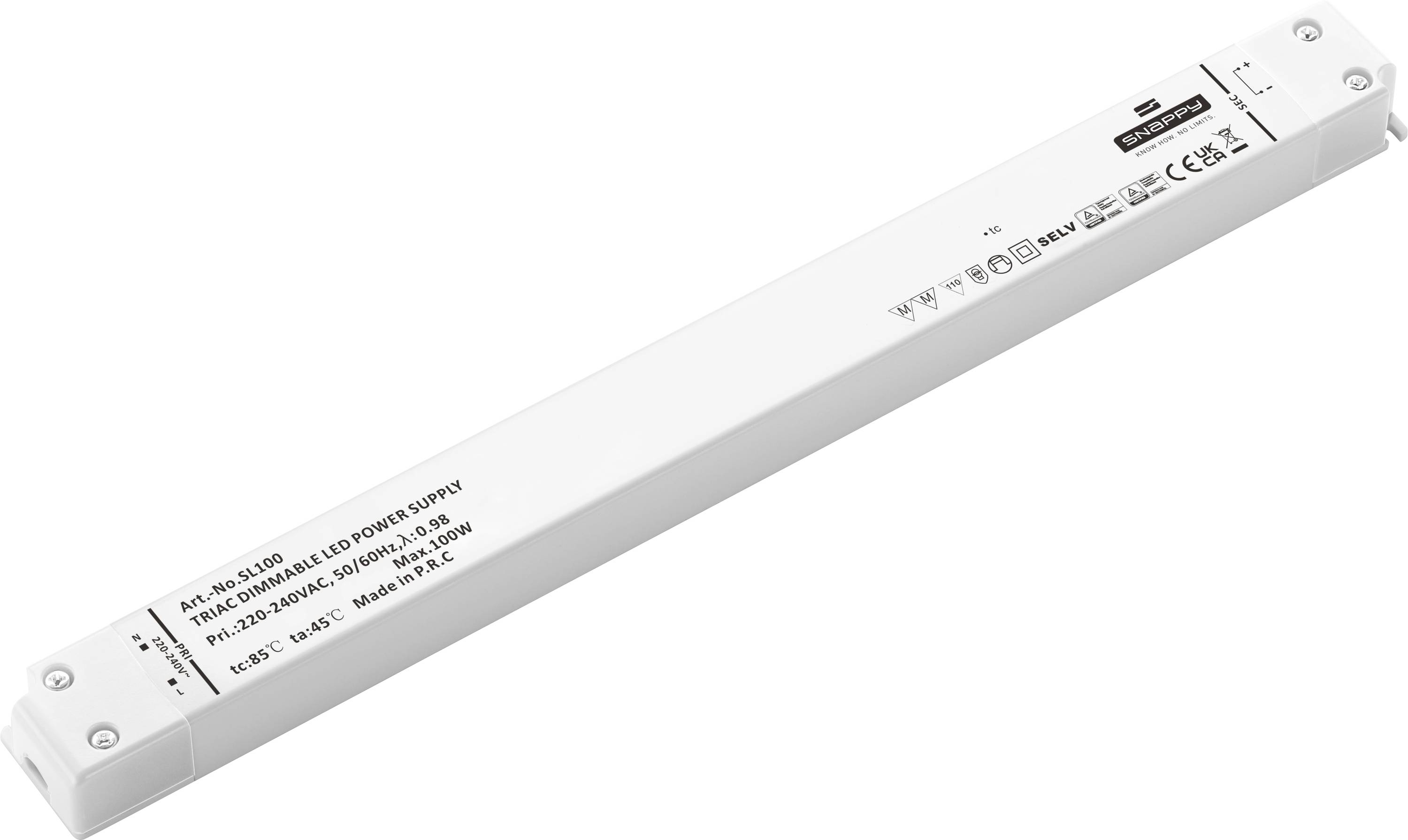 Dehner Elektronik Sterownik LED 100 W 8.33 A 12 V Zabezpieczenie przed przepięciem, Zabezpieczenie przed przeciążeniem, 