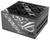 Czarny zasilacz komputerowy marki 'ROG Strix' z wzorem siatki, o mocy 1200W. Widoczne podłączone złącza kabli po prawej stronie.