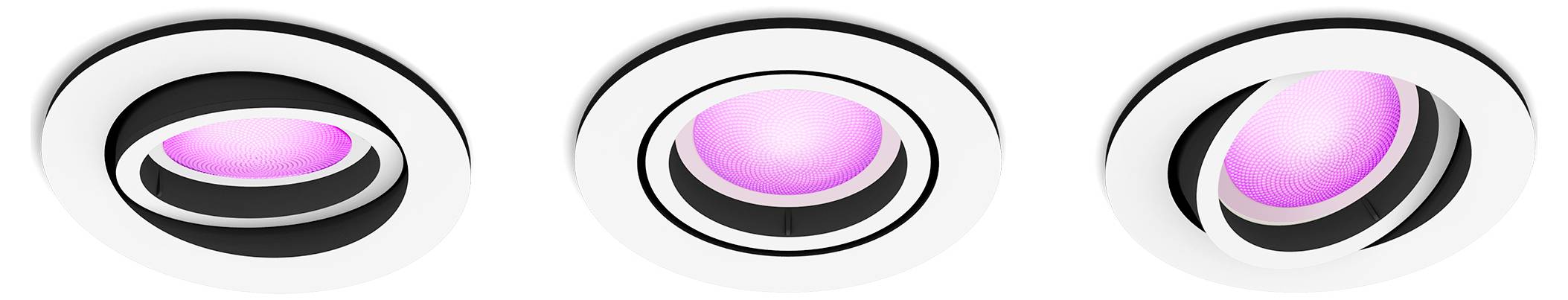 Philips Hue Downlight 929003809701 Centura Hue GU10 12,6 Вт тепле біле денне світло, RGBW