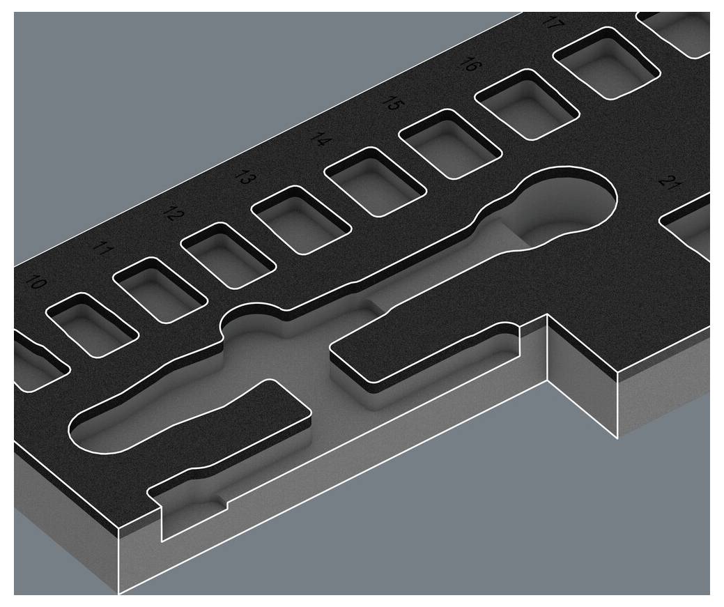 "Grafika macierzy" z wyłączeniami, które przedstawiają kształty stojącego i leżącego ludzkiego ciała.