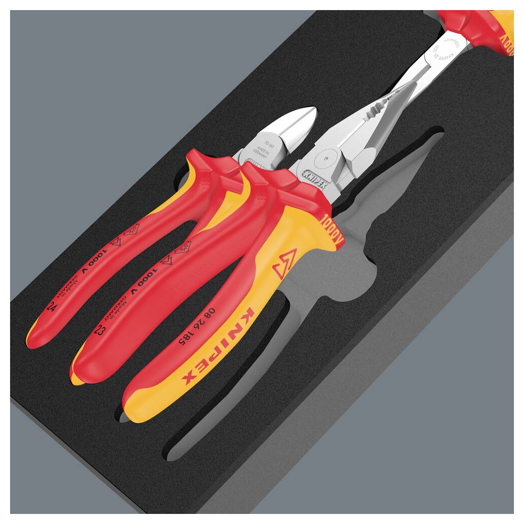 Набір плоскогубців VDE Wera 05150184001, 3 предм.