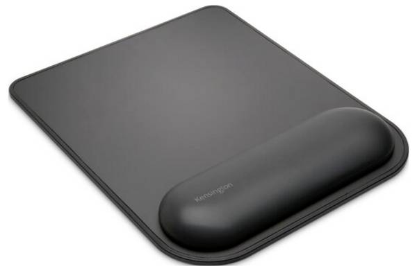 Kensington K52888EU Podkładka pod mysz z żelową poduszką pod nadgarstek  Ergonomiczne, antypoślizgowe, Podkładka pod nadgarstki czarny