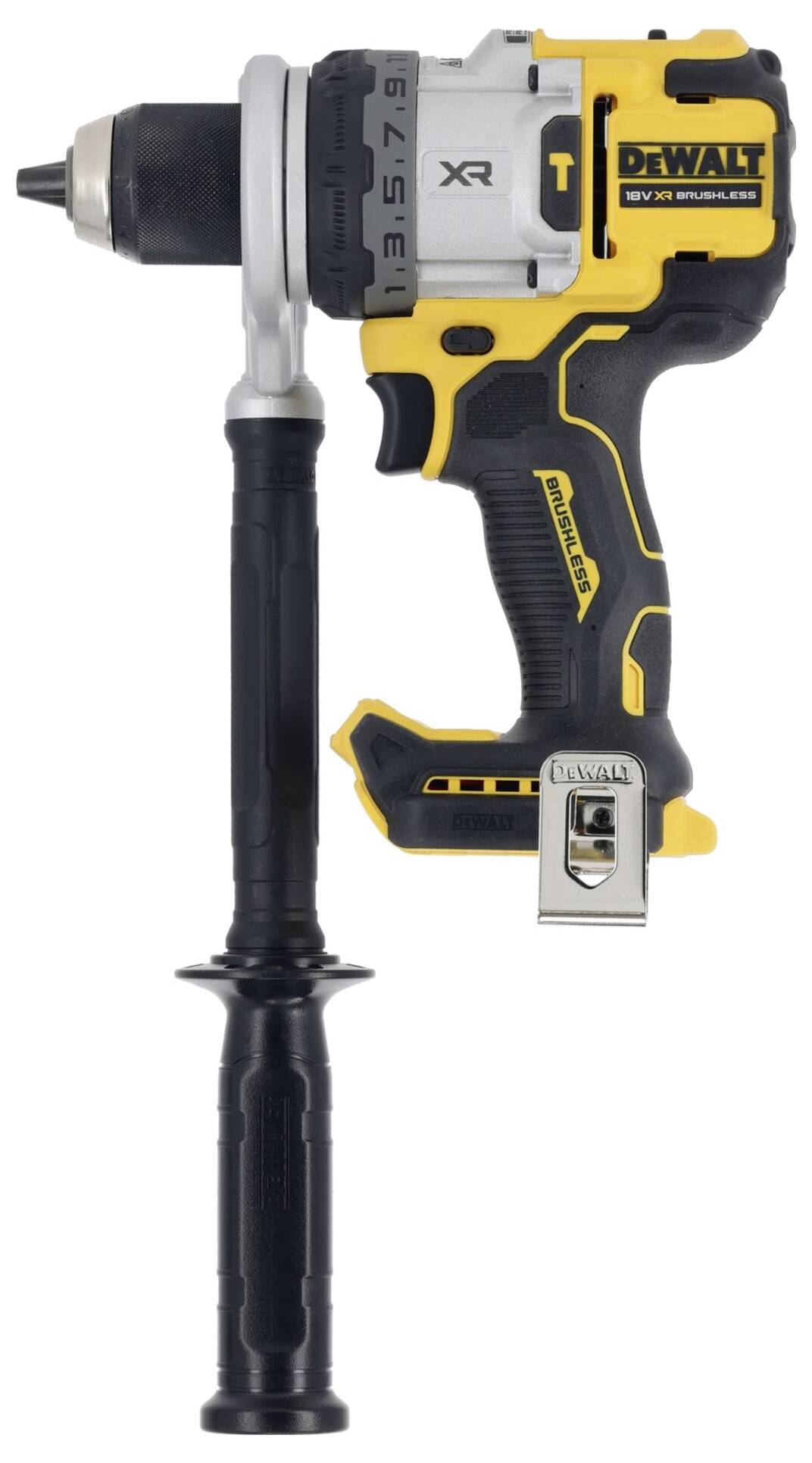 DEWALT DCD1007NT-XJ 3-швидкісний акумуляторний ударний гайковерт потужністю 1530 Вт без акумулятора, без зарядного пристрою