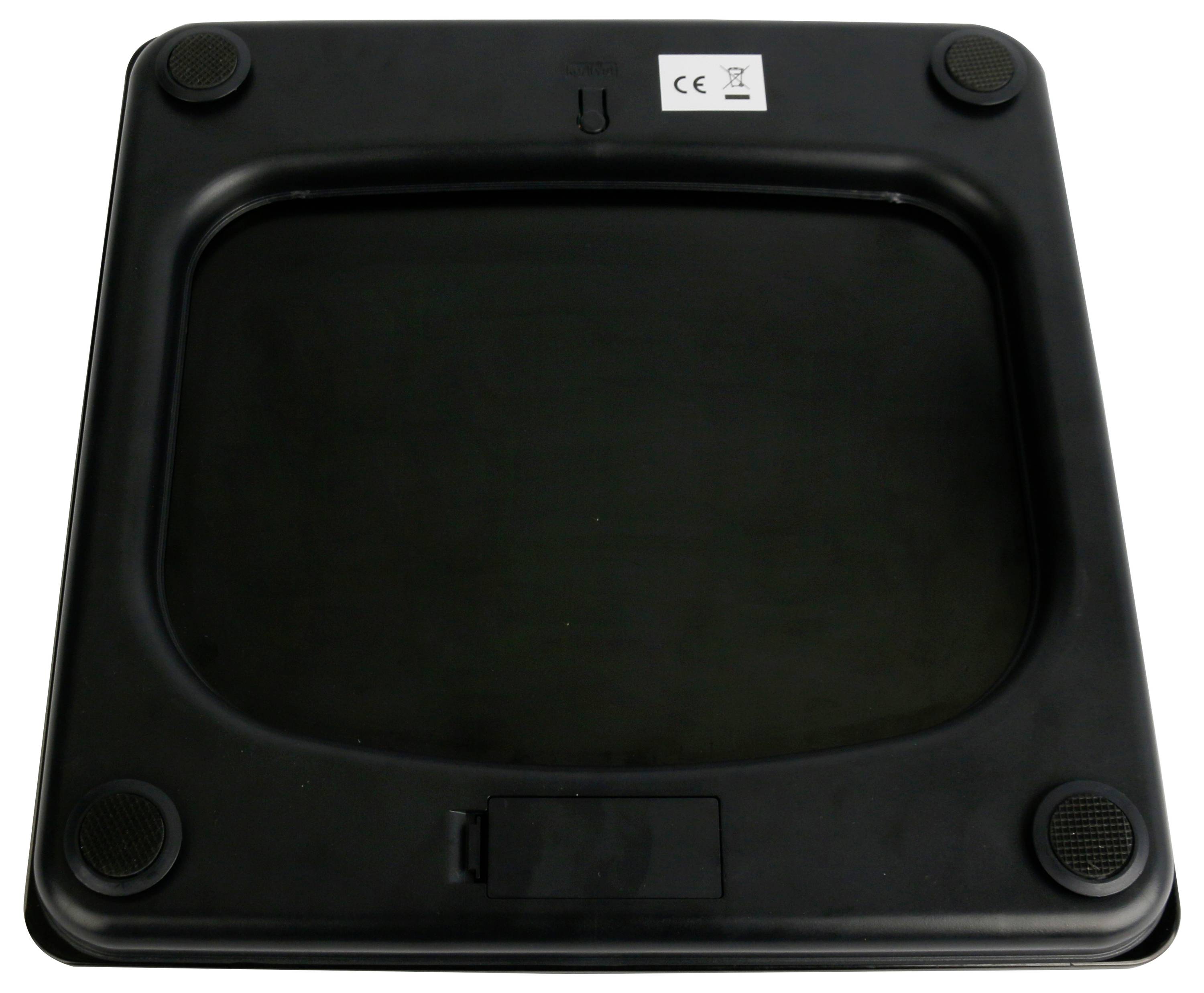 EMERIO BR-125479 Цифрові персональні ваги Макс. діапазон вимірювання = 180 кг Чорний