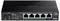 Przełącznik Trendnet TPE-TG350 2.5G PoE+ z pięcioma portami Ethernet, wyposażony w diody LED sygnalizujące połączenie i aktywność. Odpowiedni do połączeń sieciowych.