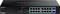 Czarny przełącznik sieciowy z 16 portami Ethernet oraz dwoma dodatkowymi gniazdami po prawej stronie, marki 'TRENDnet'.