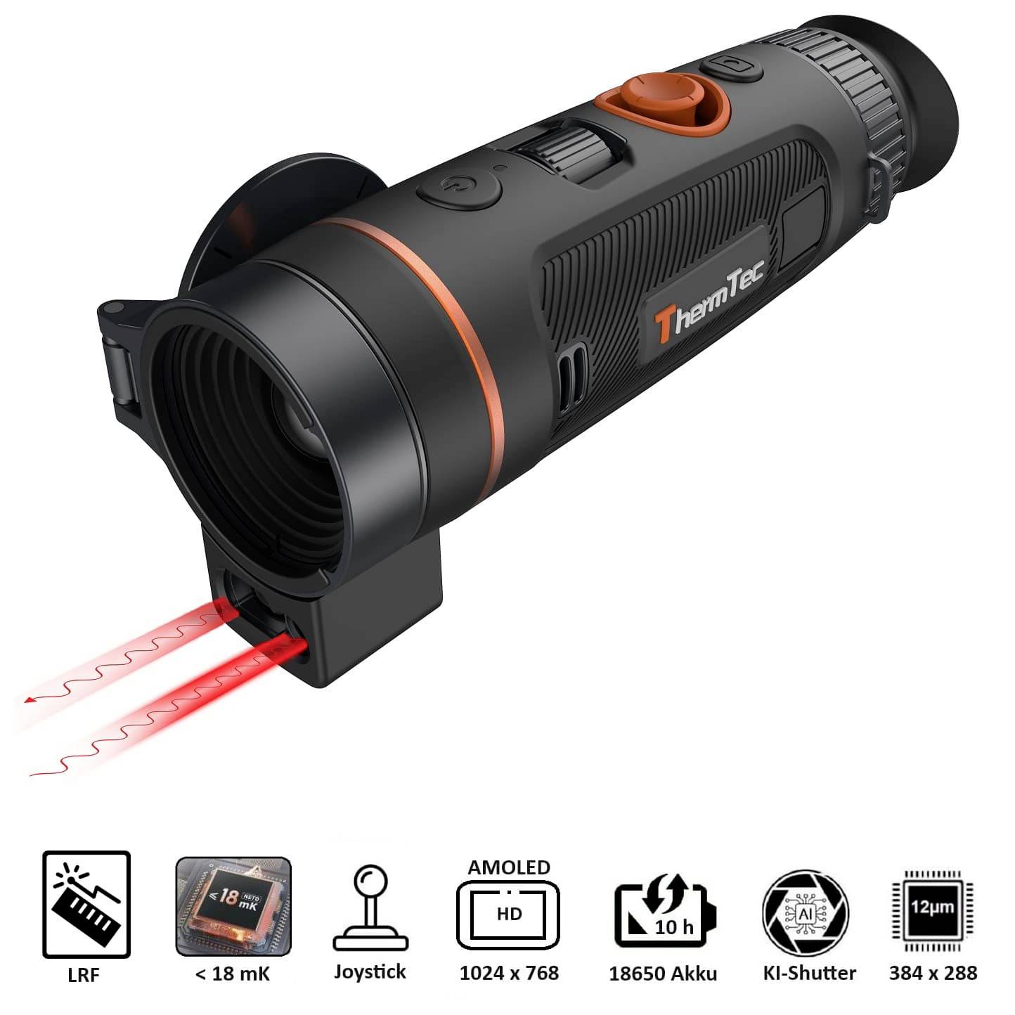 Monokular ThermTec Wild 335 L 35 mm LRF Linse, 3,3 x 35 mm , 13.150-3