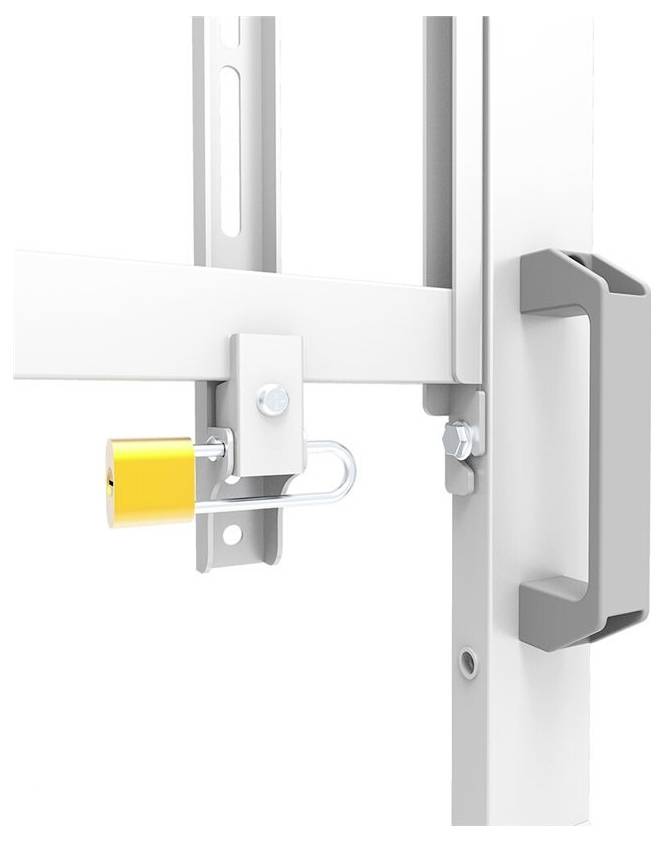 Тумба під телевізор Neomounts FL50-575WH1 на колесах для екранів розміром 165,1 см (65 дюймів) - 279,4 см (110 дюймів) з регульова