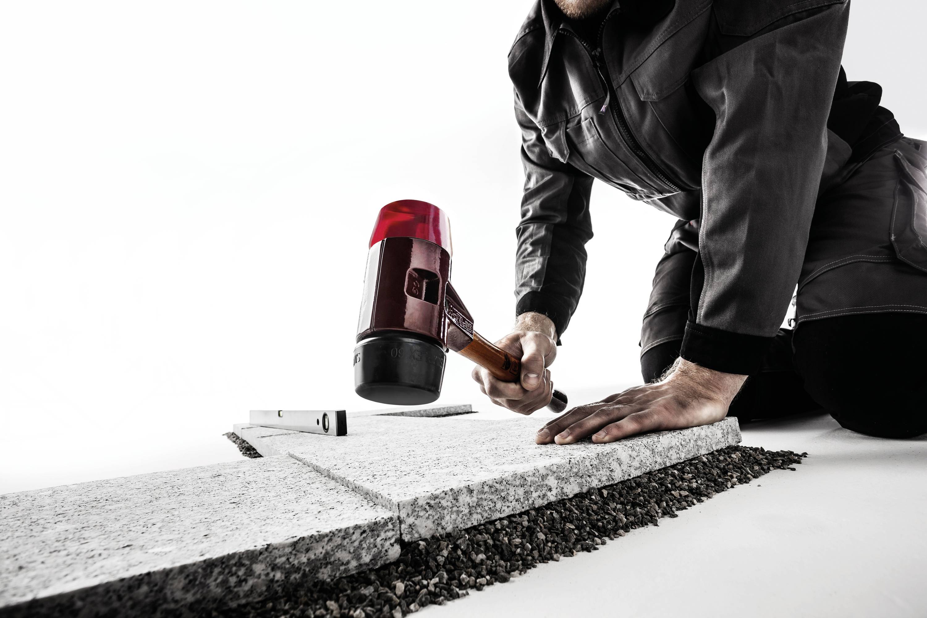 Гумовий молоток (м'який) Halder SIMPLEX 3026.030 ергономічна ручка, твердий, середньої твердості 345 г 295 мм 1 шт.