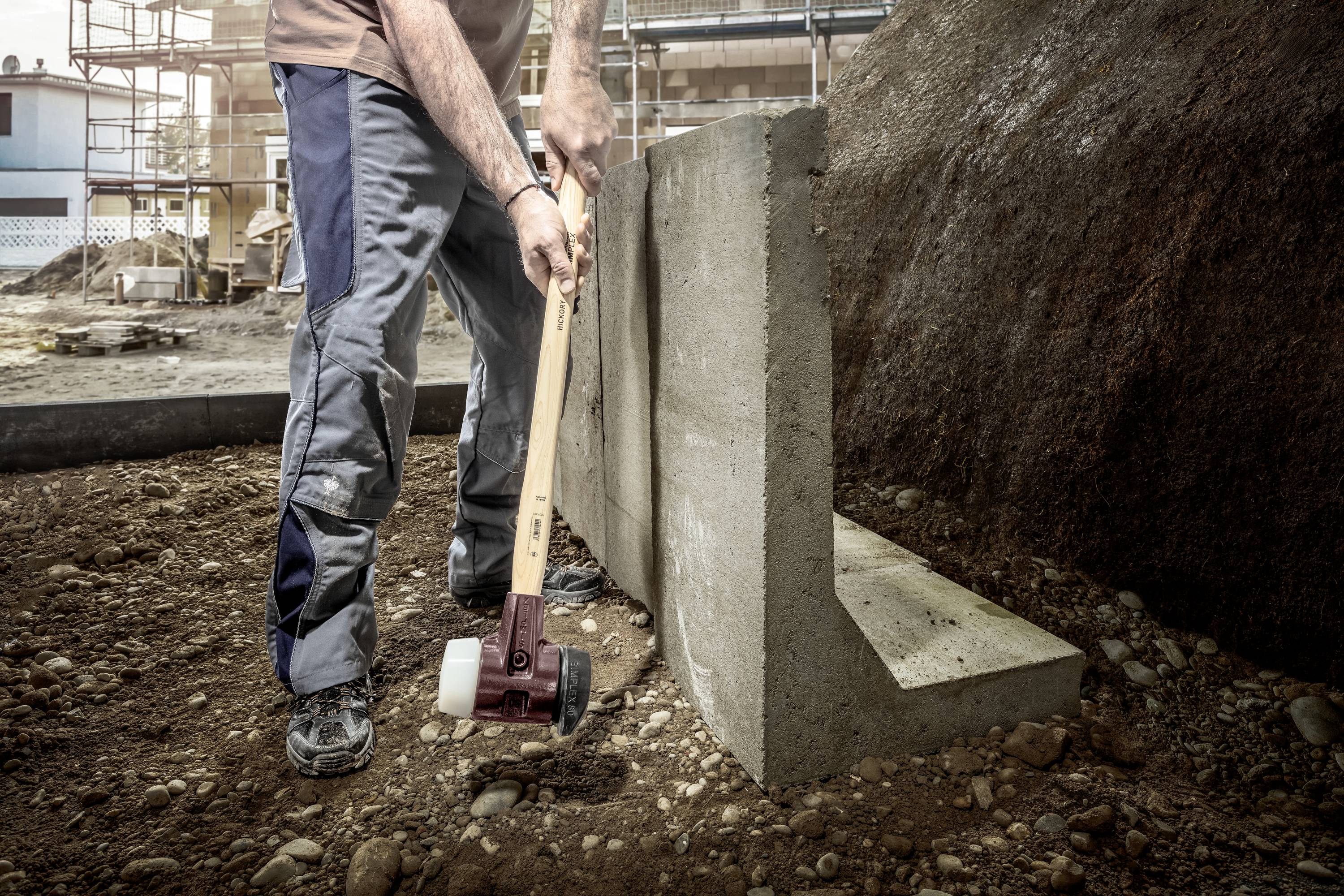 Ковальський молоток Halder SIMPLEX 3027.281 ергономічна ручка, середньої твердості 3220 г 800 мм 1 шт.