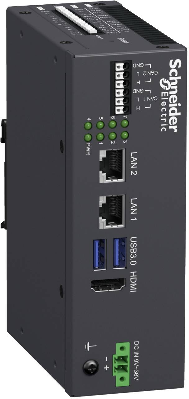 Schneider Electric Komputer przemysłowy PC ARM Cortex i.MX8M Plus Quad-Core Cortex-A53 4 GB RAM 32 GB eMMC HMIBX1A0NDA-2