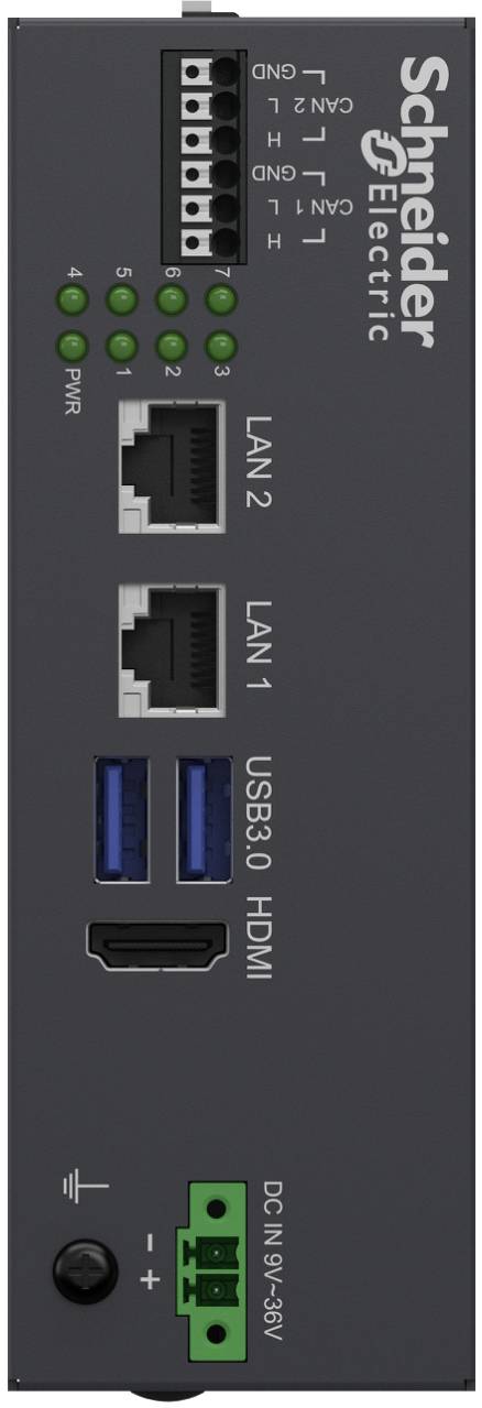 Schneider Electric Komputer przemysłowy PC ARM Cortex i.MX8M Plus Quad-Core Cortex-A53 4 GB RAM 32 GB eMMC HMIBX1A0NDA-3