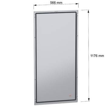 Schneider Electric NSYBPN126 Tylna ściana 1 szt.-1