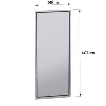 Schneider Electric NSYBPN146 Tylna ściana 1 szt.-1