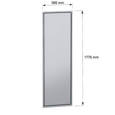 Schneider Electric NSYBPN186 Tylna ściana 1 szt.-1