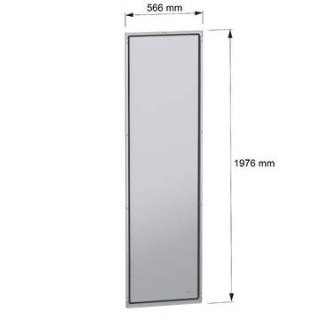 Schneider Electric NSYBPN206 Tylna ściana 1 szt.-1