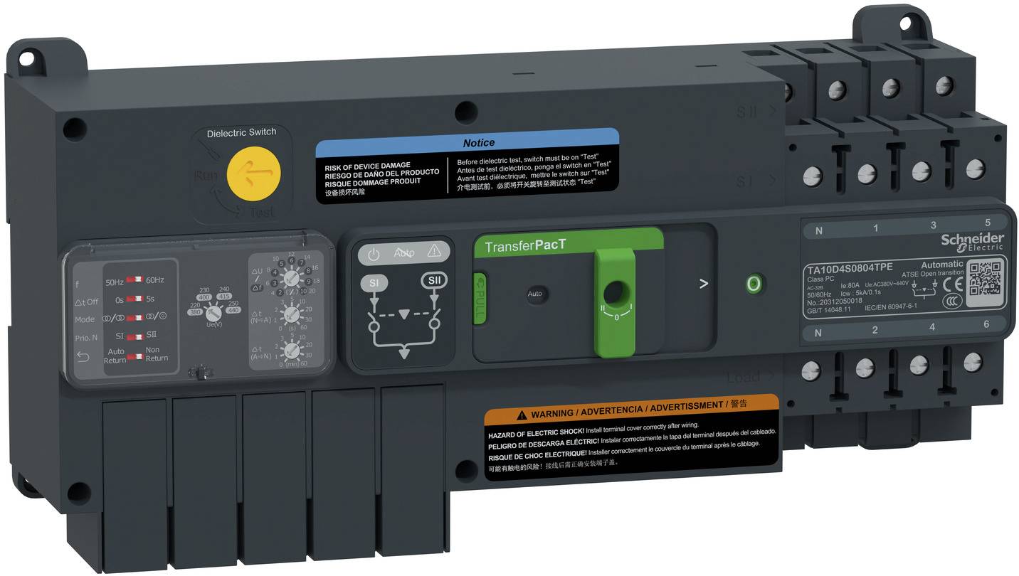 Jednostka sterująca przełączaniem zasilania Schneider Electric TA10D4S0804TPE 1 szt.-1